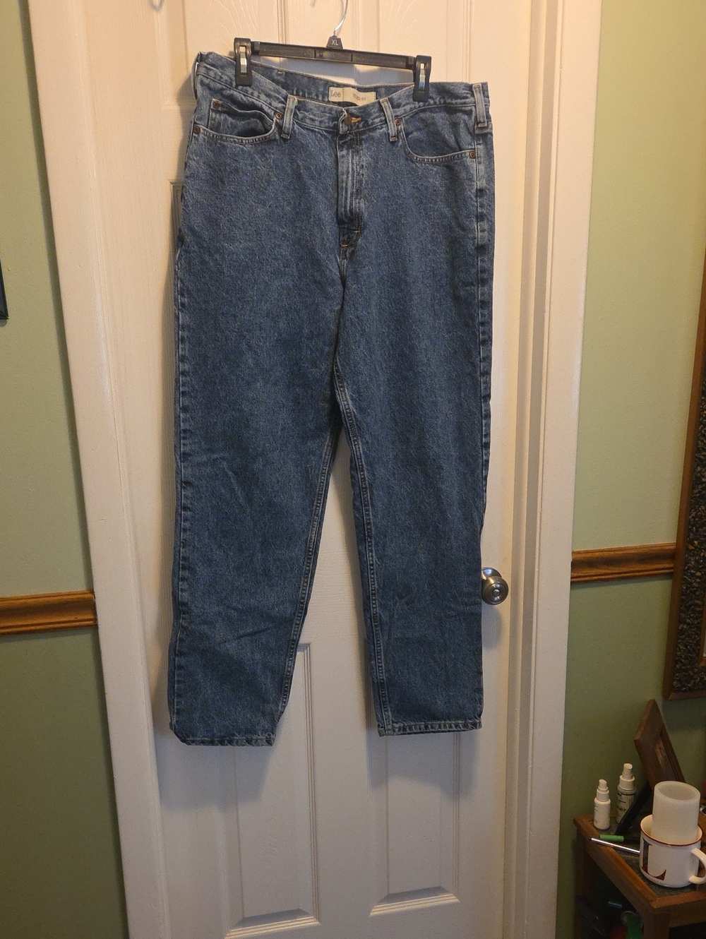 Classic Men’s Blue Denim Jeans